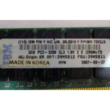 IBM 39M5811 39M5812 2Gb (2048Mb) DDR2 ECC Reg memory (Нижневартовск)