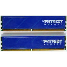 Память 1Gb (2x512Mb) DDR2 Patriot PSD251253381H pc4200 533MHz (Нижневартовск)